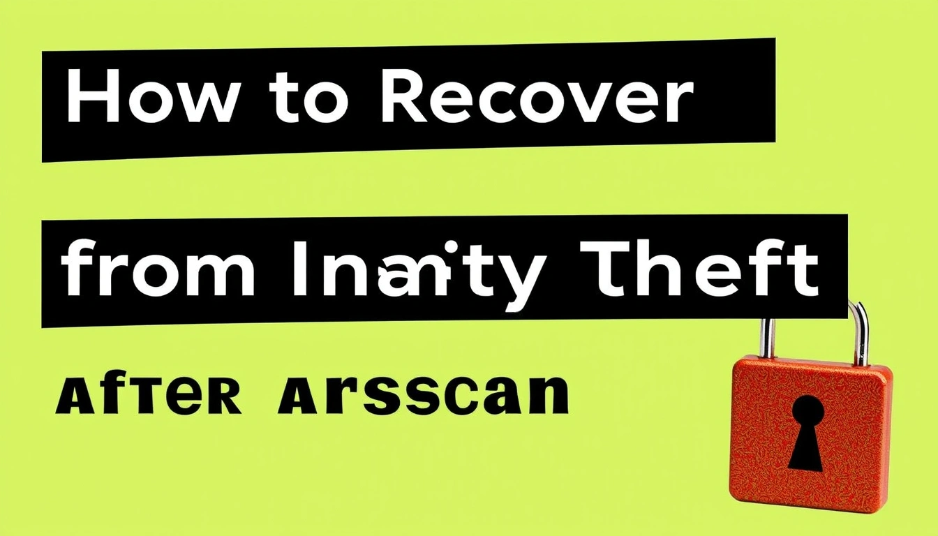 How to Recover from Identity Theft After a Scam How to Recover from Identity Theft After a Scam