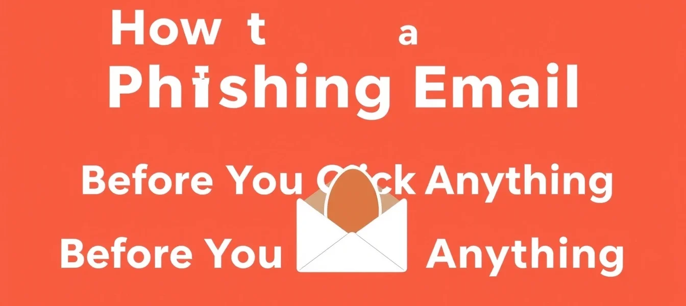 How to Spot a Phishing Email Before You Click Anything How to Spot a Phishing Email Before You Click Anything
