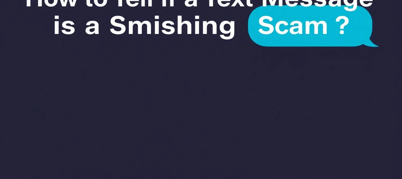 How to Tell if a Text Message Is a Smishing Scam